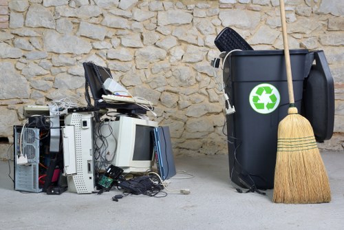 Eco-friendly waste disposal during flat clearance